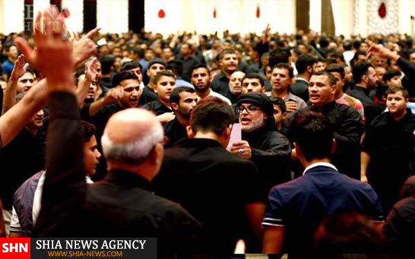 تصاویر مراسم عزاداری حسینی در پایتخت عراق
