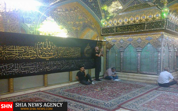 تصاویر سیاه پوش شدن حرم حضرت رقیه(س) در ماه محرم تصاویر سیاه پوش شدن حرم حضرت رقیه(س) در ماه محرم