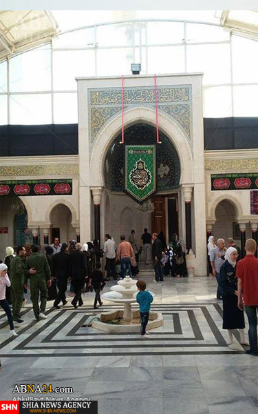 تصاویر سیاه پوش شدن حرم حضرت رقیه(س) در ماه محرم تصاویر سیاه پوش شدن حرم حضرت رقیه(س) در ماه محرم