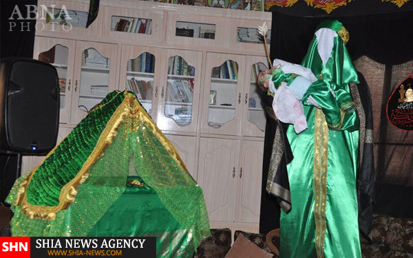 تصاویر مراسم عزای حسینی در جنوسان بحرین