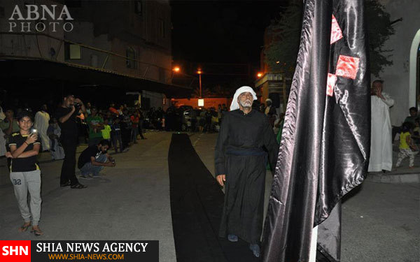 تصاویر مراسم عزای حسینی در جنوسان بحرین