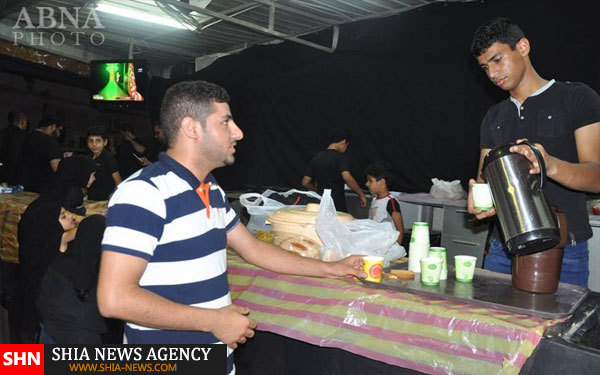 تصاویر مراسم عزای حسینی در جنوسان بحرین