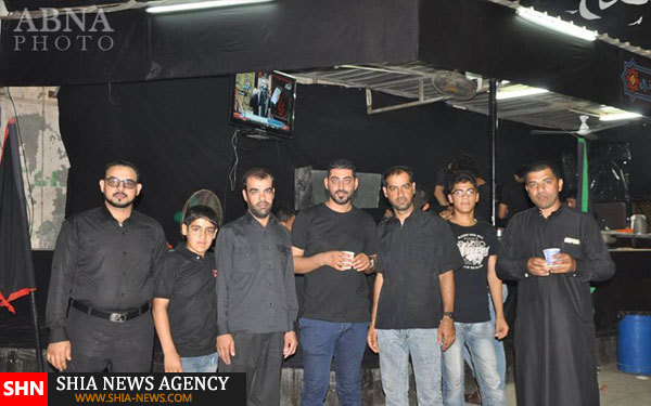 تصاویر مراسم عزای حسینی در جنوسان بحرین