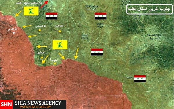 جدیدترین وضعیت عملیات در حلب سوریه