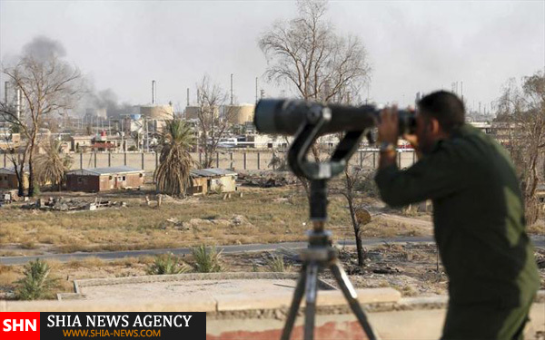 تصاویر جنگ تمام عیار علیه داعش