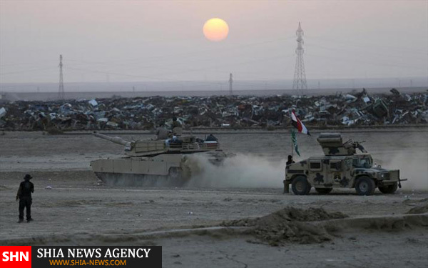 تصاویر جنگ تمام عیار علیه داعش