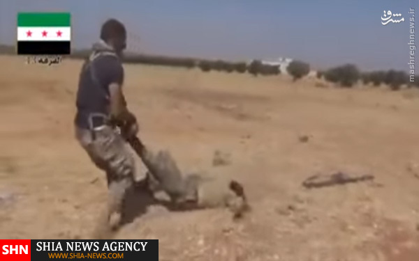 لحظه هلاکت تروریست تکفیری بدست ارتش سوریه در حلب + تصاویر
