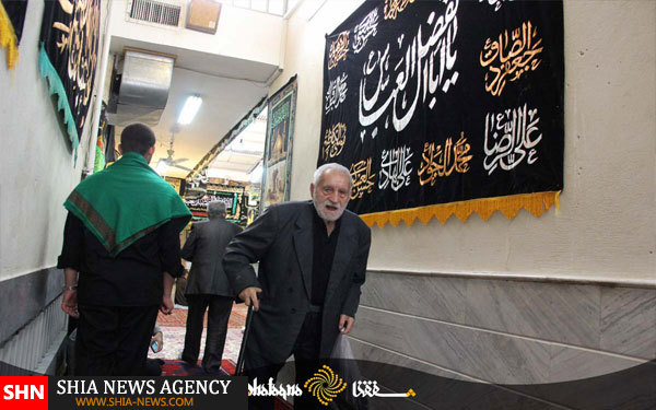 تصاویر مراسم عزای حسینی دفتر آیت الله صافی گلپایگانی