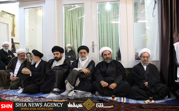 تصاویر مراسم عزای حسینی دفتر آیت الله صافی گلپایگانی