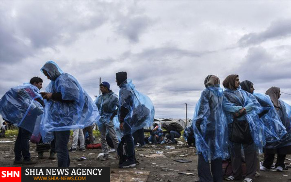 تصاویر  وخامت اوضاع مهاجران و پناهجویان در اروپا