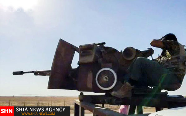 درگیری نیروهای حشد شعبی و داعش در سامراء + تصویر