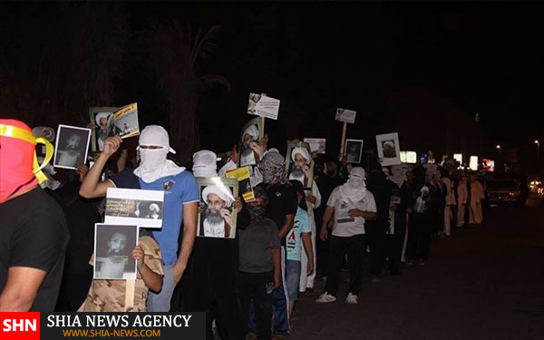 تظاهرات در شرق عربستان در حمایت از شیخ نمر + تصاویر