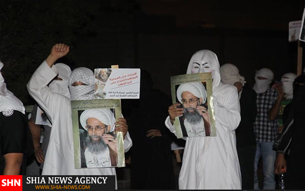 تظاهرات در شرق عربستان در حمایت از شیخ نمر + تصاویر