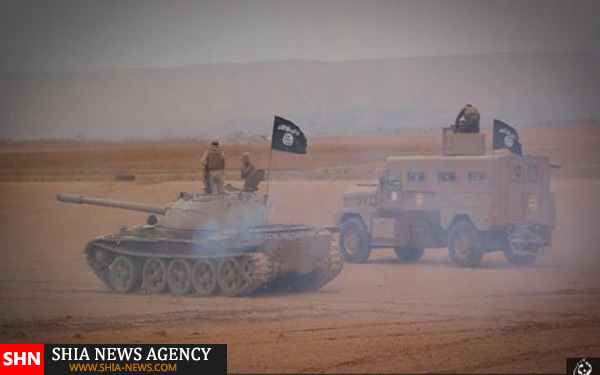 تصاویر تیپ زرهی الفاروق داعش