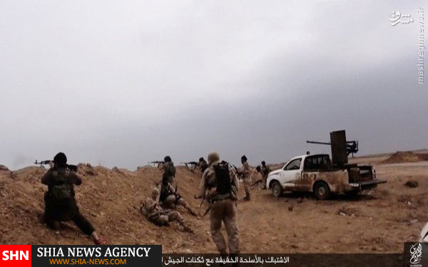 ادامه درگیریها در غرب سامرا + تصاویر