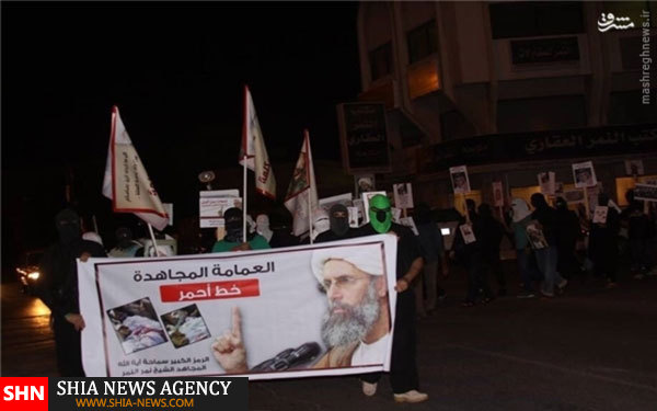 تظاهرات مردم عربستان در اعتراض به حکم اعدام شیخ‌النمر + تصاویر