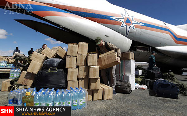 هواپیمای روس در فرودگاه صنعاء به زمین نشست + تصاویر