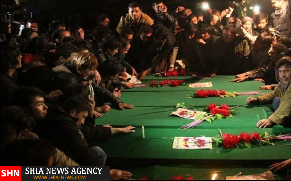 تظاهرات گسترده در کابل در محکومیت کشتار شیعیان+ تصاویر