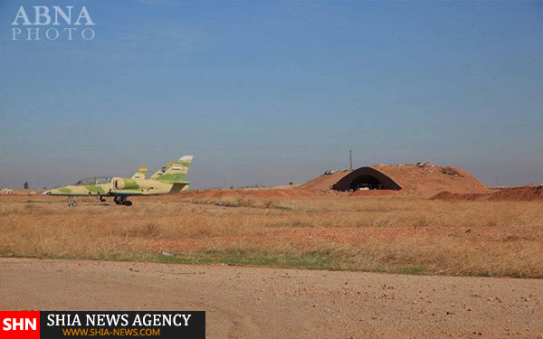 تصاویر فرودگاه نظامی کویرس سوریه پس از شکست محاصره