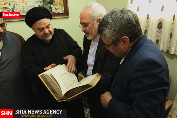 دیدار وزیر امور خارجه با نماینده آیت الله سیستانی دیدار وزیر امور خارجه با نماینده آیت الله سیستانی