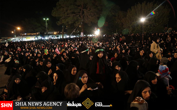 تصاویر بزرگترین سفره حضرت رقیه (س) در قم