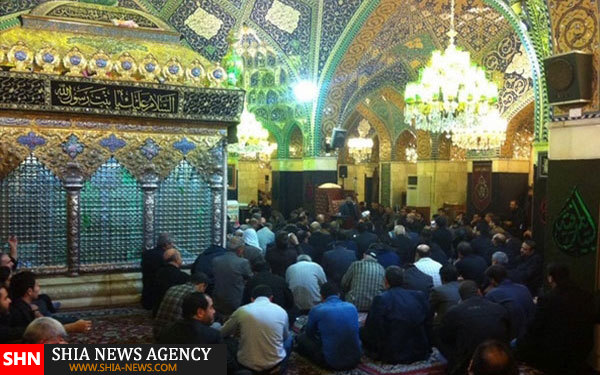 حرم حضرت رقیه(س) در شب شهادتش