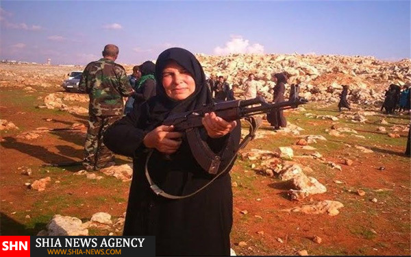 آموزش نظامی زنان سوری + تصاویر