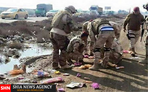 کشف اسباب بازی‌های بمب گذاری شده در عراق + تصاویر