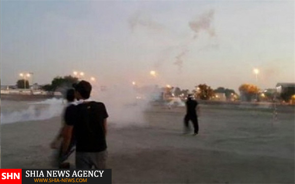 نیروهای امنیتی بحرین باز هم انقلابیون را در لؤلؤه سرکوب کردند+ تصاویر