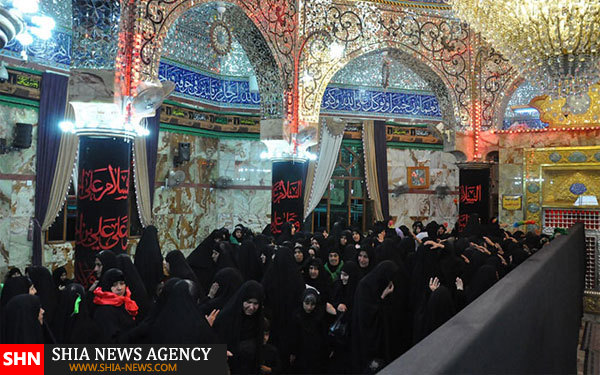 همدردی ۵ هزار بانوی عراقی با حضرت زینب(س) +تصاویر