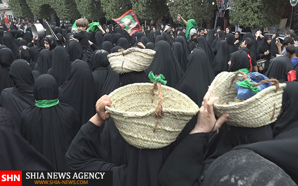 همدردی ۵ هزار بانوی عراقی با حضرت زینب(س) +تصاویر