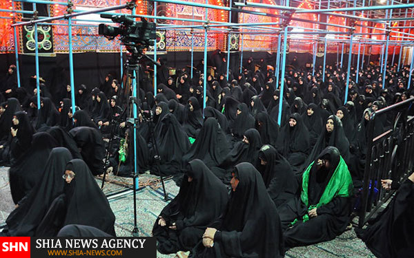 همدردی ۵ هزار بانوی عراقی با حضرت زینب(س) +تصاویر