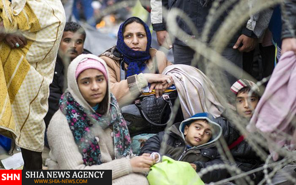 تصاویر هجوم آوارگان مهاجر به مرزهای غرب اروپا