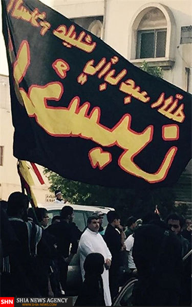 مراسم با شکوه اربعین در العوامیه + تصاویر