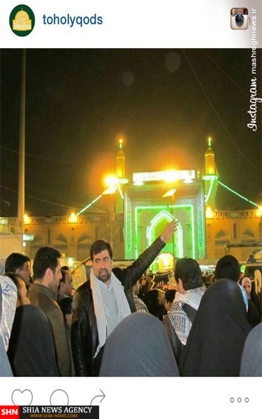 مهاجر الی الله در مراسم اربعین93 + تصویر مهاجر الی الله در مراسم اربعین93 + تصویر