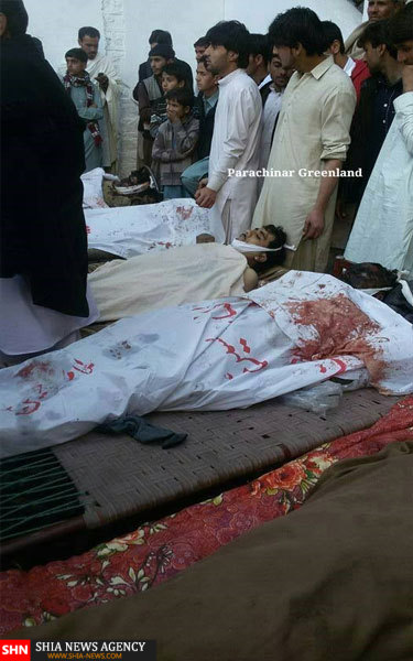 افزایش آمار شهدای انفجار تروریستی در پاراچنار+ تصاویر
