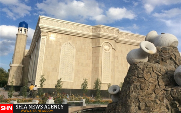 مسجدی با در ورودی جالب در قزاقستان + تصاویر