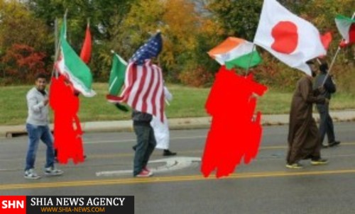 جنجال در عربستان سعودی به خاطر پرچم ایران +تصاویر