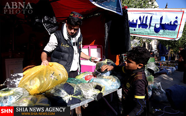 تصاویر حال و هوای این روزهای پیاده‌روی نجف به کربلا