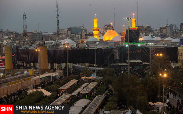حرم امام حسین (ع) در آستانه اربعین حسینی حرم امام حسین (ع) در آستانه اربعین حسینی