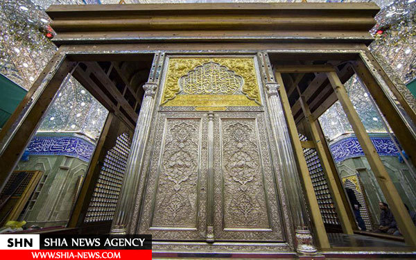 تصاویر درب ضریح جدید حرم حضرت اباالفضل العباس (ع) تصاویر درب ضریح جدید حرم حضرت اباالفضل العباس (ع)