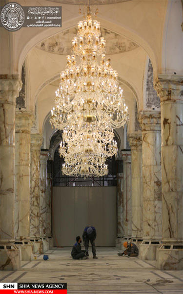 تصاویر شبستان صحن حضرت زهرا(س) شهر نجف تصاویر شبستان صحن حضرت زهرا(س) شهر نجف