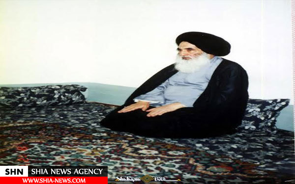 تصویری بهاری از آیت الله سیستانی تصویری بهاری از آیت الله سیستانی