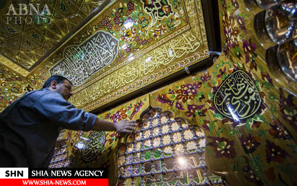 تصاویری از داخل ضریح جدید حضرت عباس(س) تصاویری از داخل ضریح جدید حضرت عباس(س)