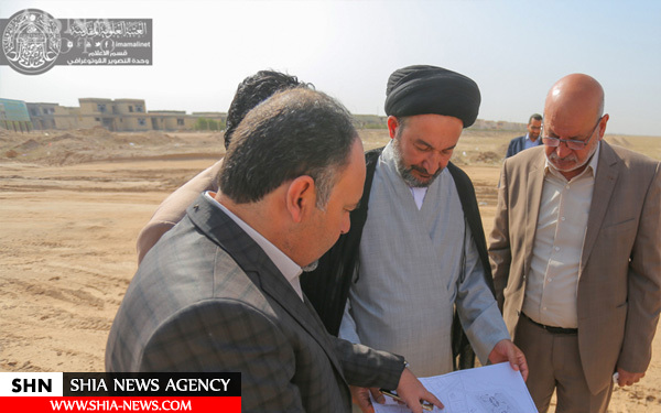 ساخت مسکن برای اقشار محروم عراقی توسط عتبه علوی + تصاویر