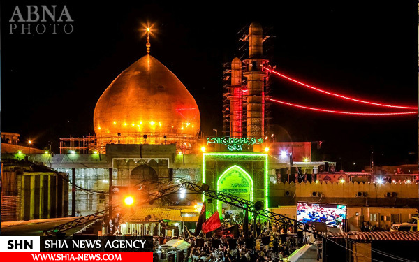 تصاویر حال و هوای سامرا در سوگ امام هادی (ع)
