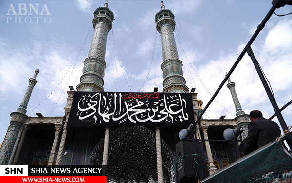 تصاویری از مراسم عزاداری امام هادی (ع) در حرم کریمه اهل بیت(ع)