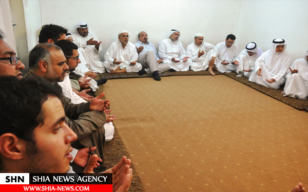 دیدار هیاتی از بحرین با آیت الله بشیر نجفی