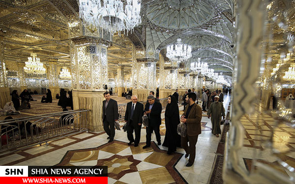 سرکنسول ترکیه در حرم امام رضا(ع)+ تصاویر