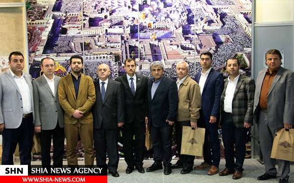 سرکنسول ترکیه در حرم امام رضا(ع)+ تصاویر